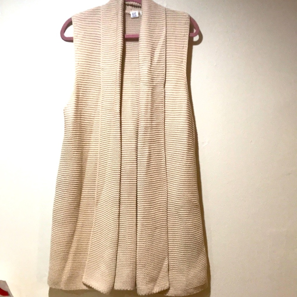 Gap 100% cotton knit vest
